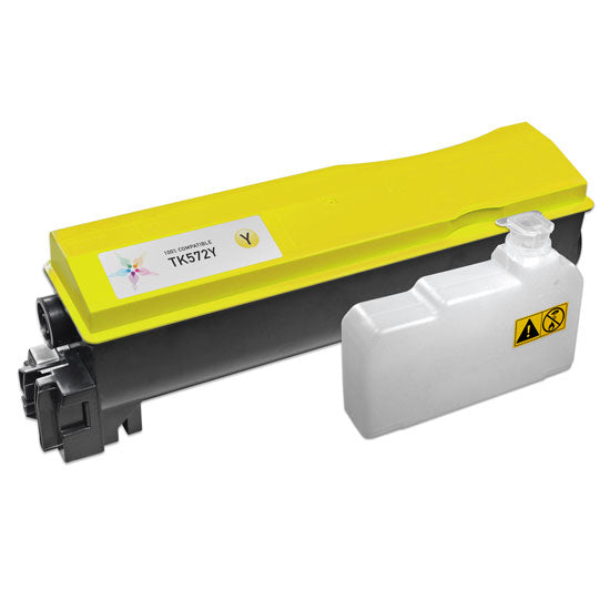 Compatible Kyocera Mita TK-572Y Yellow Toner Cartridge (12,000 Pages)