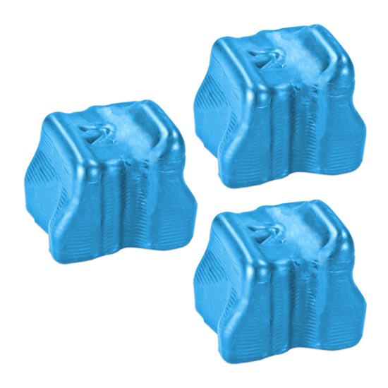 Compatible Xerox 108R00723 Cyan Ink Sticks (3 Pack) (3,400 Pages)