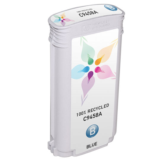 Remanufactured HP C9458A Blue Ink Cartridge