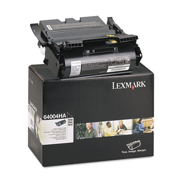OEM Lexmark 64004HA Black Laser Toner Cartridge (21,000 Pages)