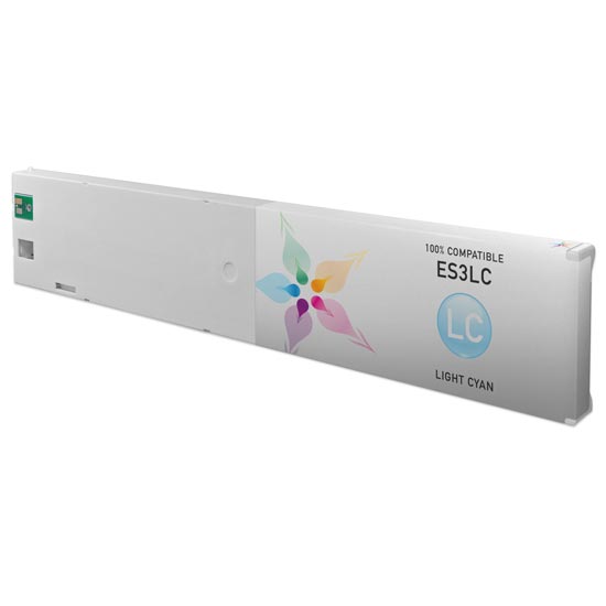 Compatible Mimaki ES3LC Light Cyan Ink Cartridge