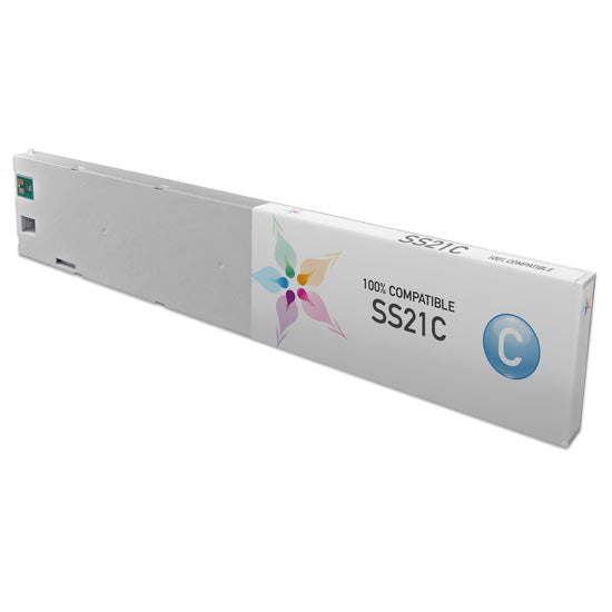 Compatible Mimaki SS21C Cyan Ink Cartridge