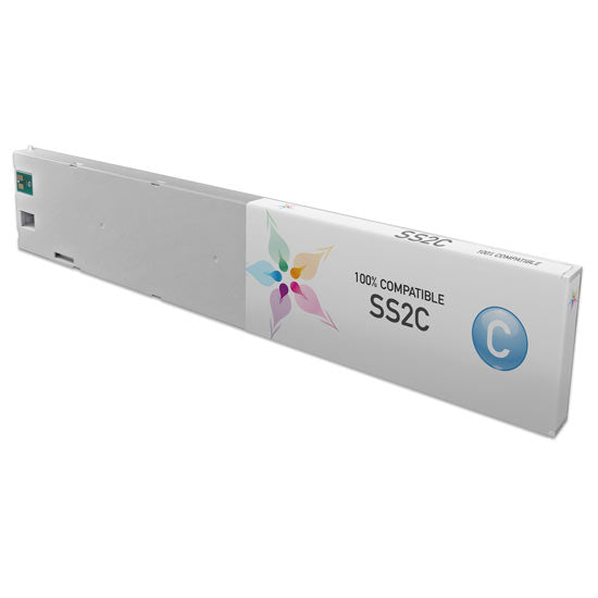 Compatible Mimaki SS2C Cyan Ink Cartridge