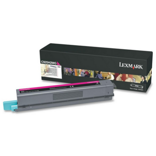 OEM Lexmark C925H2MG High-Yield Magenta Laser Toner Cartridge (7,500 Pages)