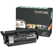 OEM Lexmark X654X04A Extra High Yield Black Laser Toner Cartridge (36,000 Pages)