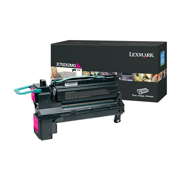 OEM Lexmark X792X2MG Extra High Yield Magenta Laser Toner Cartridge (20,000 Pages)