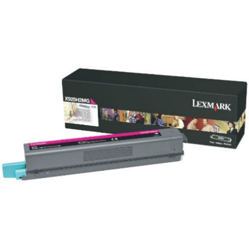 OEM Lexmark X925H2MG High-Yield Magenta Laser Toner Cartridge (7,500 Pages)