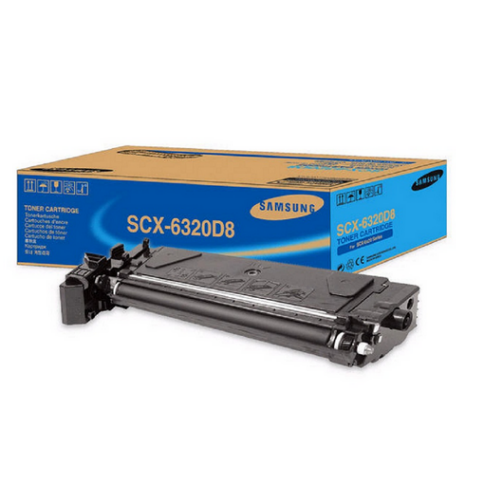 OEM Samsung SCX-6320D8 Black Toner Cartridge (8,000 Pages)