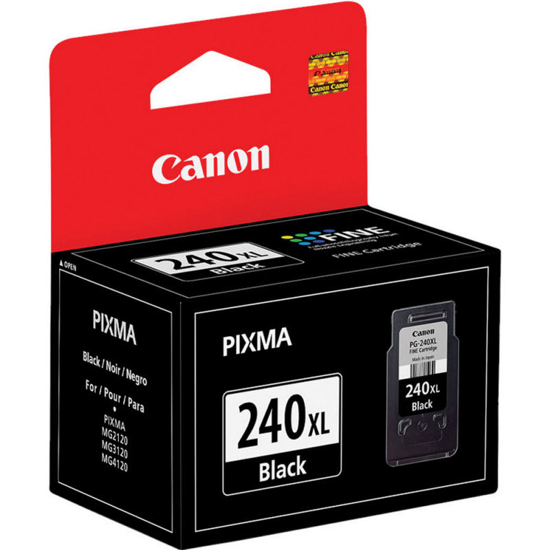 OEM Canon PG240XL Black Ink Cartridge (300 Pages)