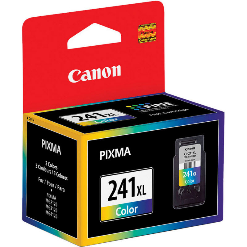 OEM Canon CL241XL (5208B001) High Yield Color Ink Cartridge (400 Pages)