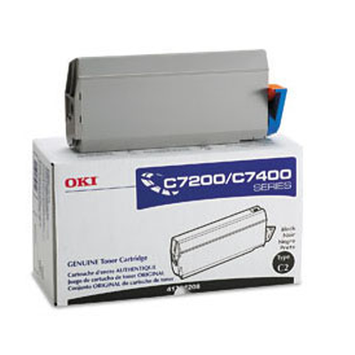 OEM Okidata 41304208 High Yield Black Laser Toner Cartridge (10,000 Pages)