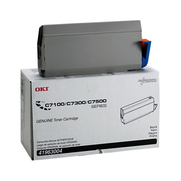 OEM Okidata 41963004 Black 'Type C4' Laser Toner Cartridge (10,000 Pages)