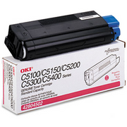 OEM Okidata 42804502 Magenta Laser Toner Cartridge (3,000 Pages)