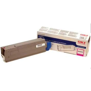 OEM Okidata 43324467 Magenta Laser Toner Cartridge (4,000 Pages)