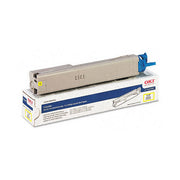 OEM Okidata 43459301 High Yield Yellow Laser Toner Cartridge (2,000 Pages)