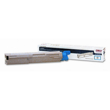 OEM Okidata 43459403 Cyan Laser Toner Cartridge (1,000 Pages)