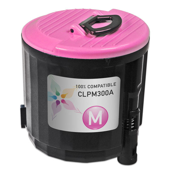 Compatible Samsung CLP-M300A Magenta Laser Toner Cartridge (1,000 Pages)