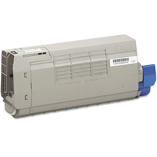 OEM Okidata 43866103 Cyan Laser Toner Cartridge (11,500 Pages)