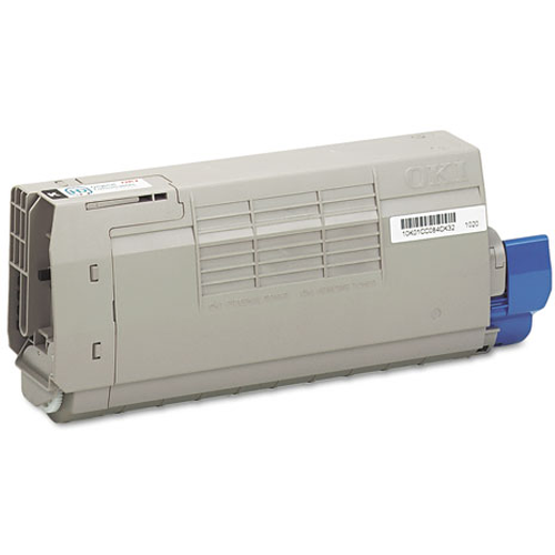 OEM Okidata 43866104 Black Laser Toner Cartridge (11,000 Pages)