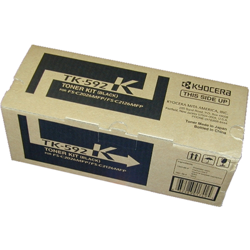 OEM Kyocera Mita TK-592K Black Laser Toner Cartridge (7,000 Pages)