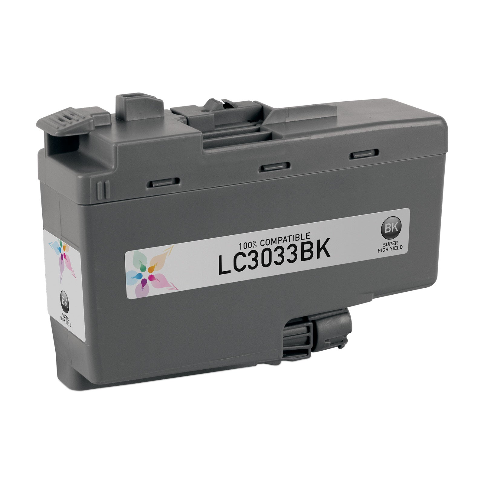 Compatible Brother LC3033BK Super High Yield Black Ink Cartridge (3,000 Pages)