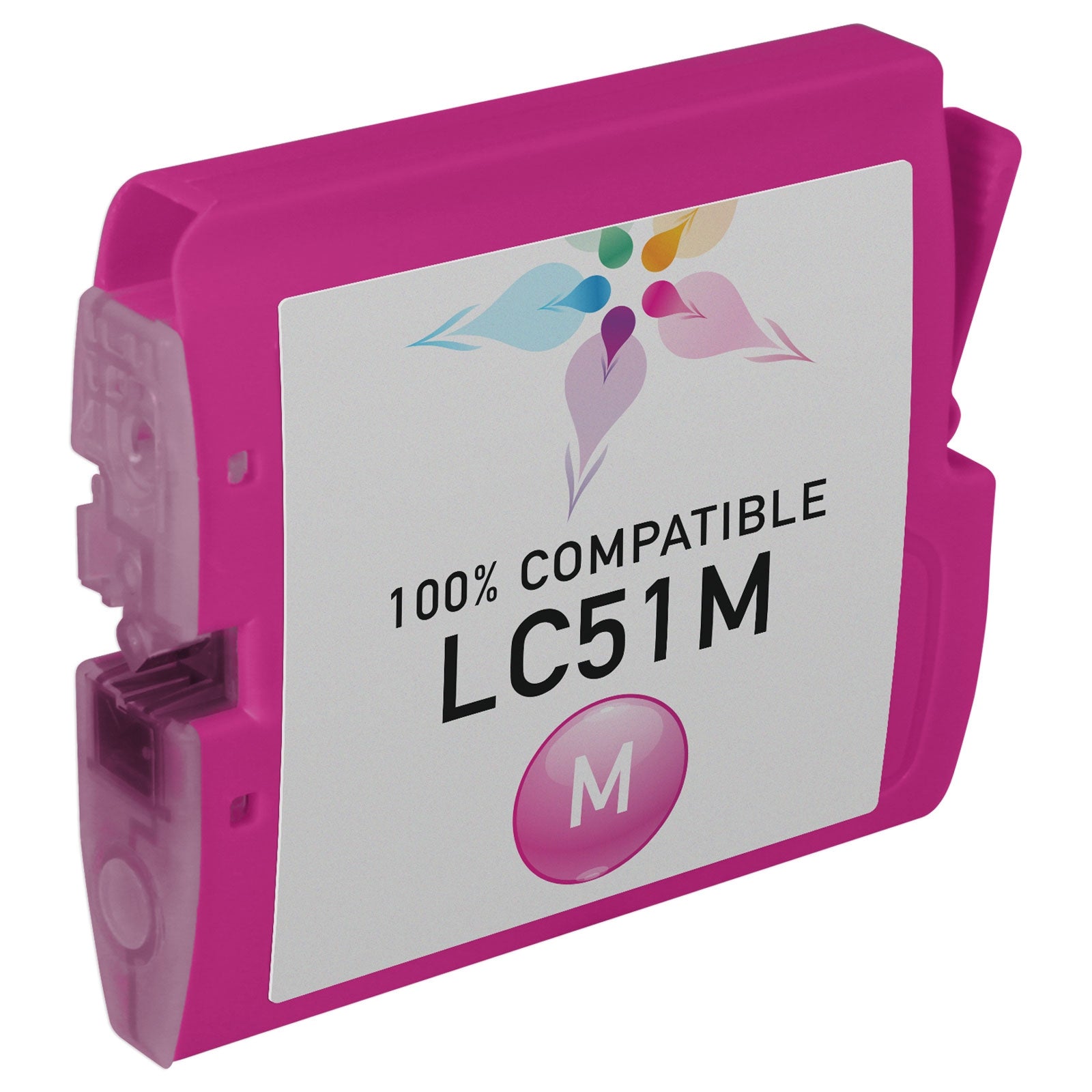 Compatible Brother LC51M Magenta Ink Cartridge (400 Pages)