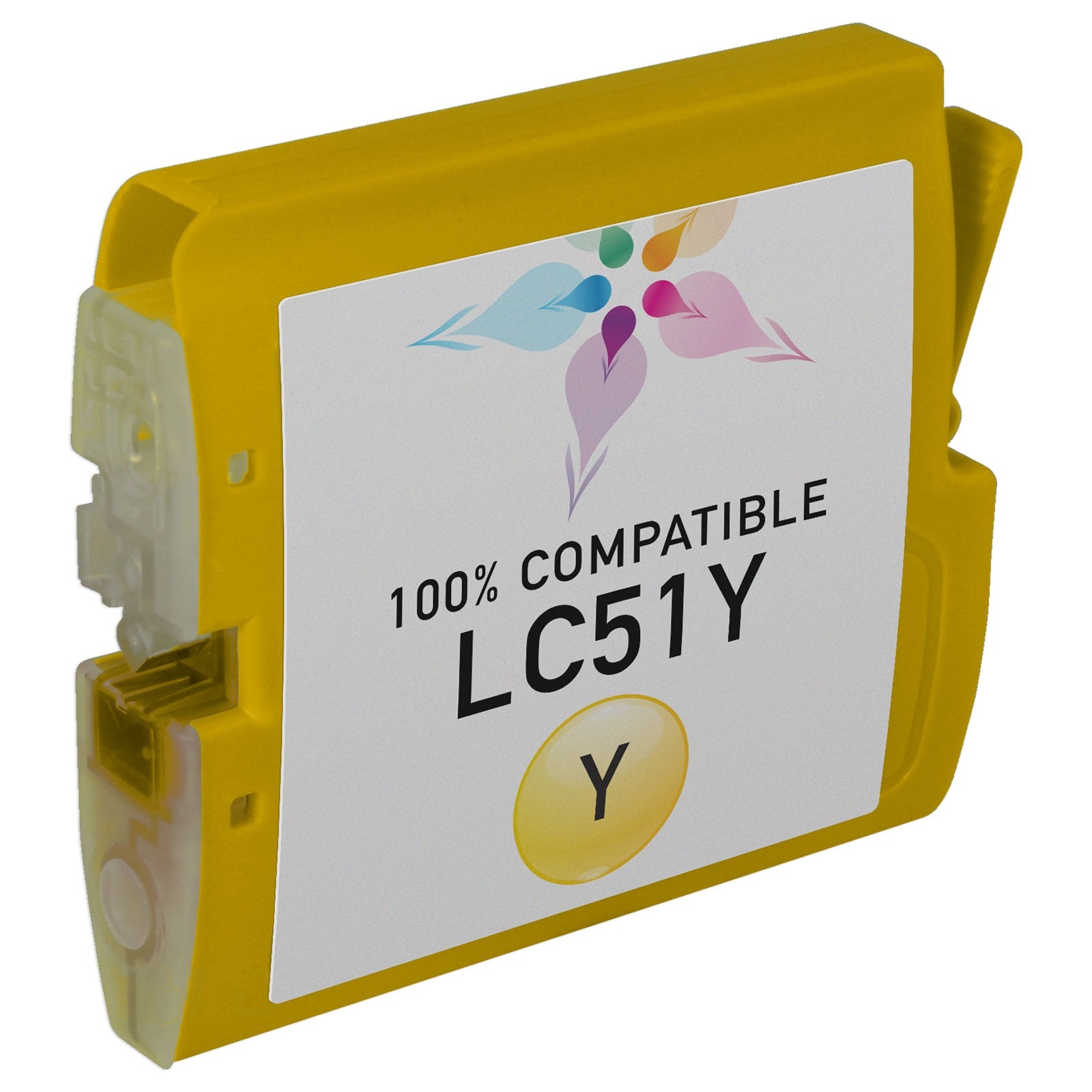 Compatible Brother LC51Y Yellow Ink Cartridge