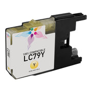 Compatible Brother LC79Y Extra High Yield Yellow Ink Cartridge (1,200 Pages)