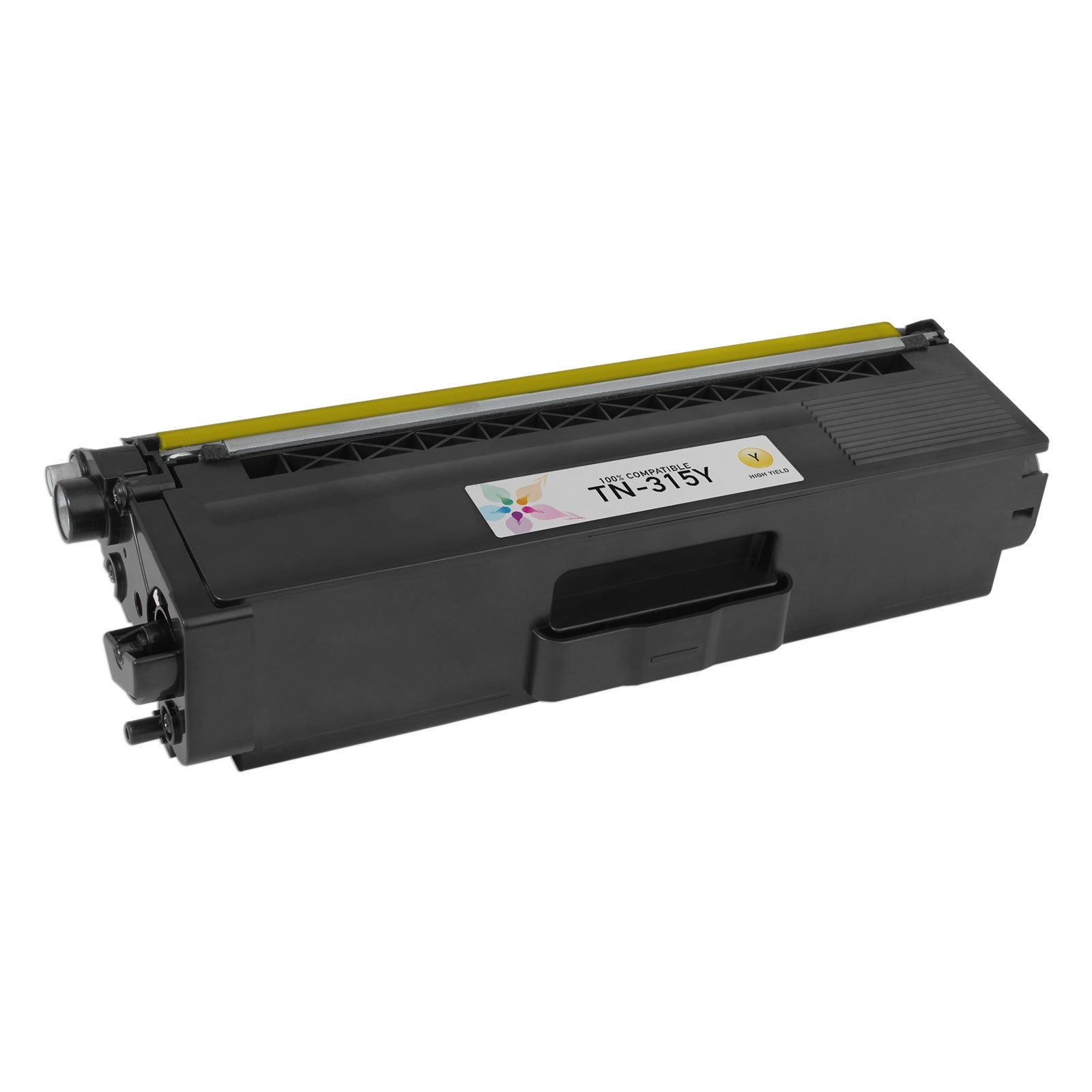 Compatible Brother TN315Y Yellow High Yield Toner Cartridge (3,500 Pages)
