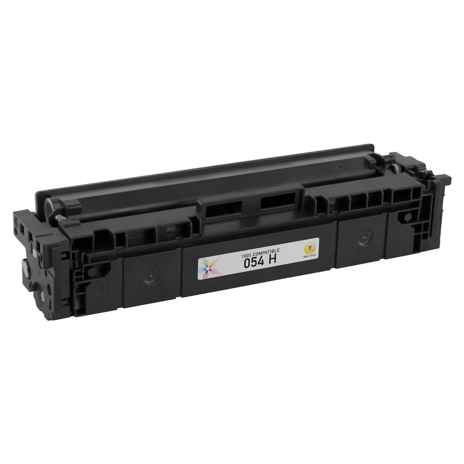 Compatible Canon 054H HY Yellow Toner Cartridge (2,300 Pages)