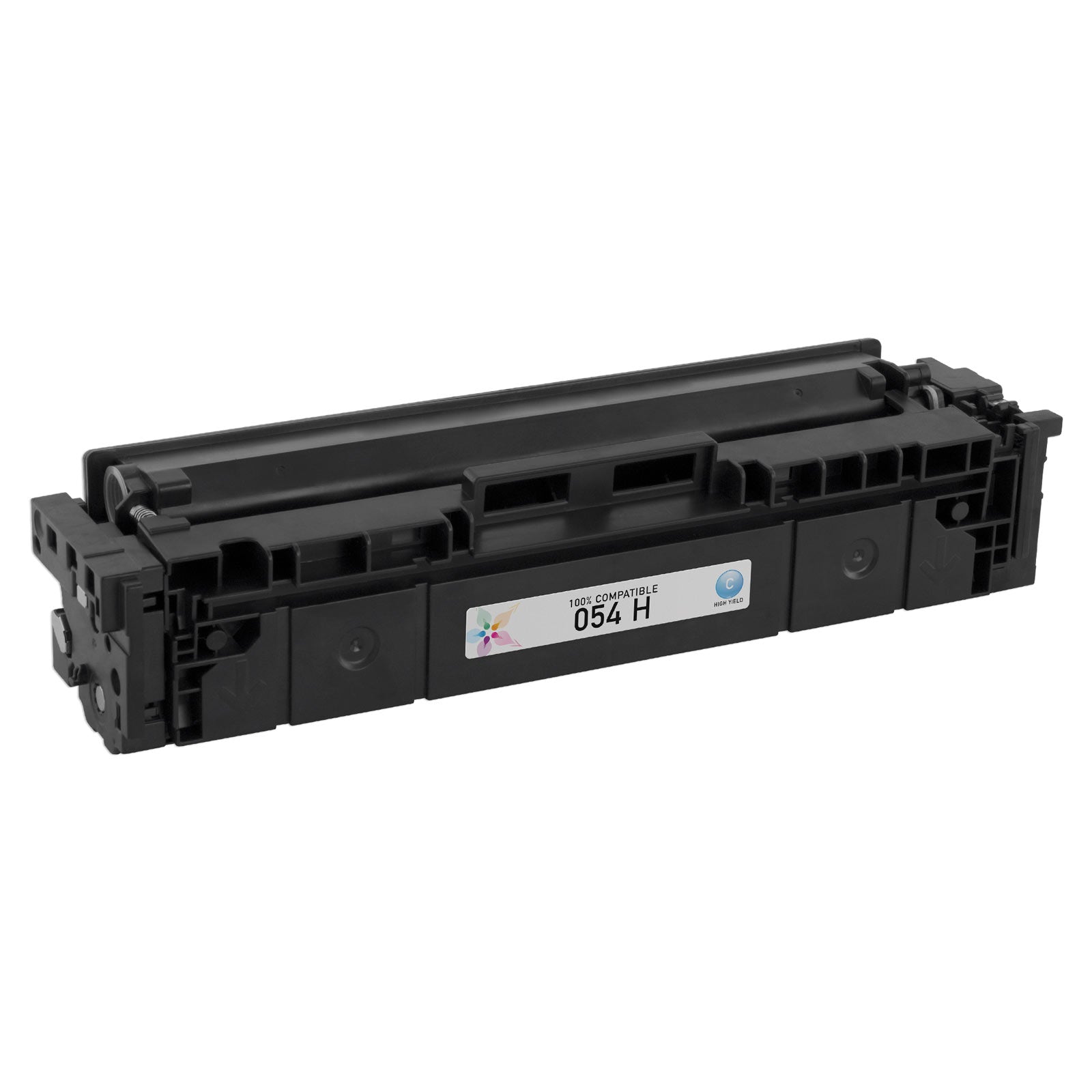 Compatible Canon 054H HY Cyan Toner Cartridge (2,300 Pages)