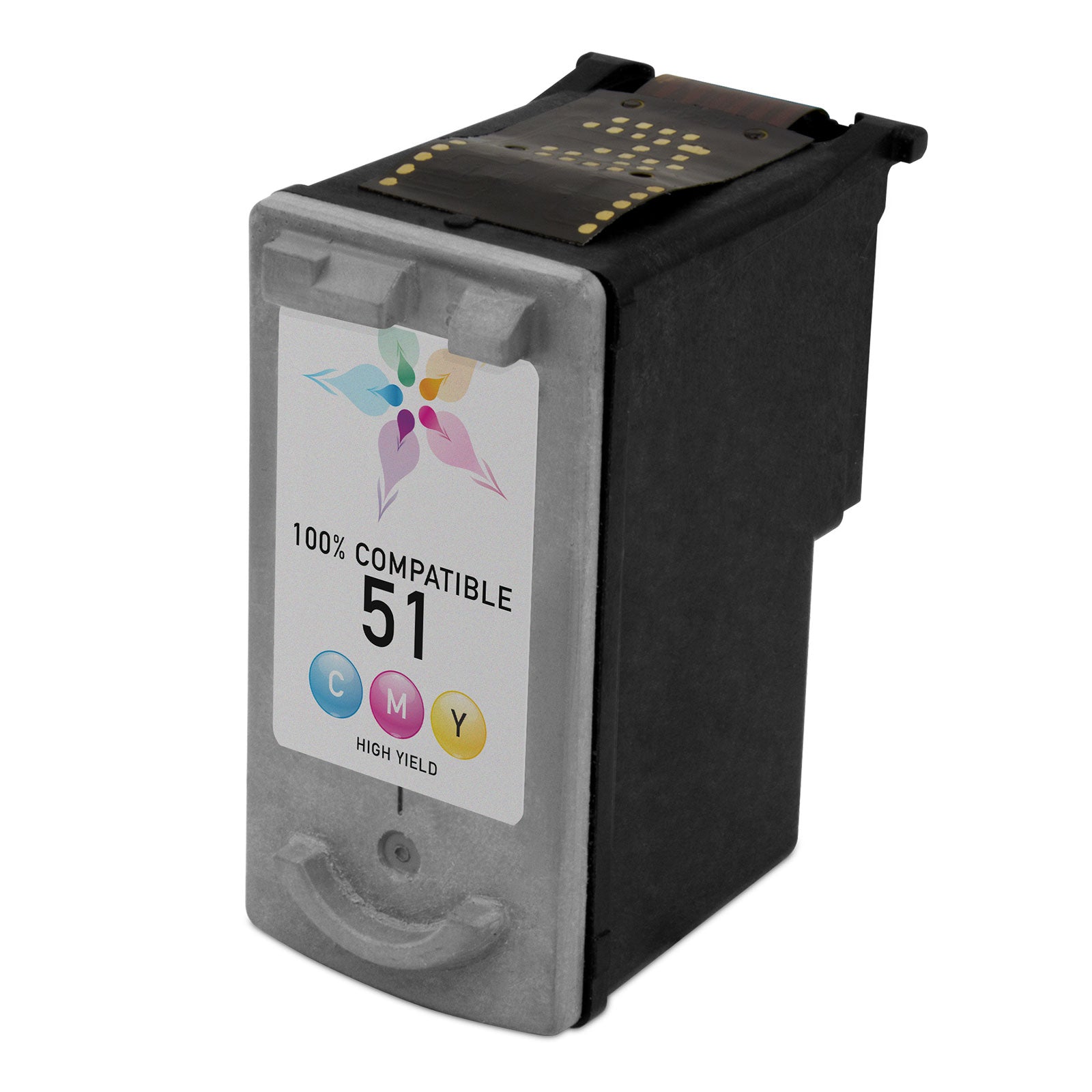 Remanufactured Canon CL51 Color Ink Cartridge (450 Pages)