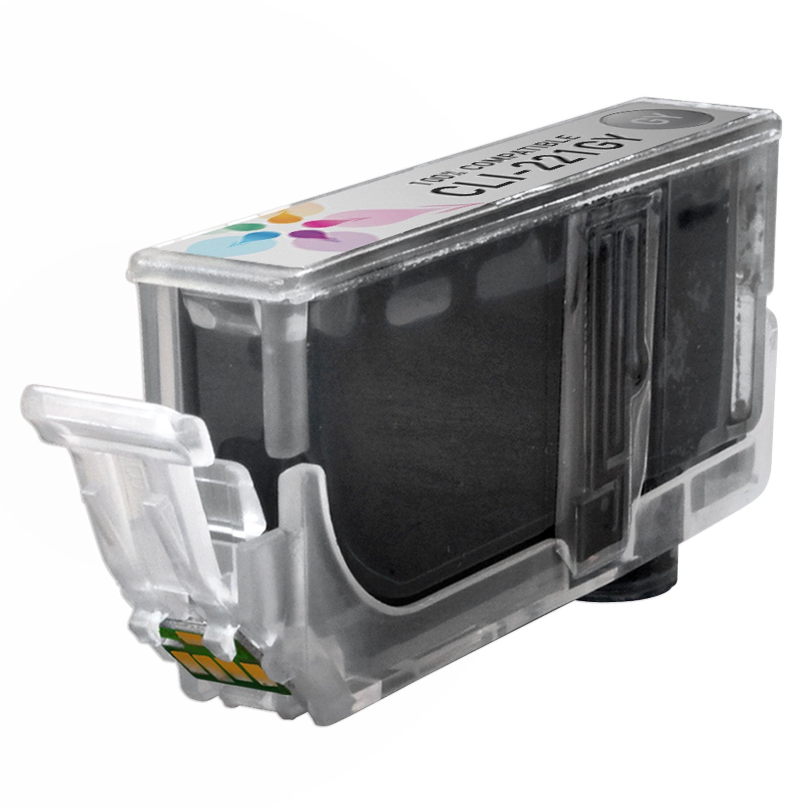 Compatible Canon CLI221 Photo Gray Ink Cartridge (1,395 Pages)