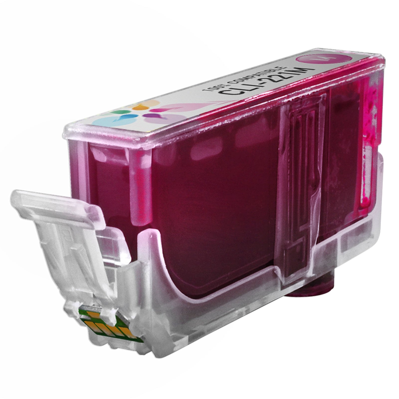 Compatible Canon CLI221 Magenta Ink Cartridge (500 Pages)