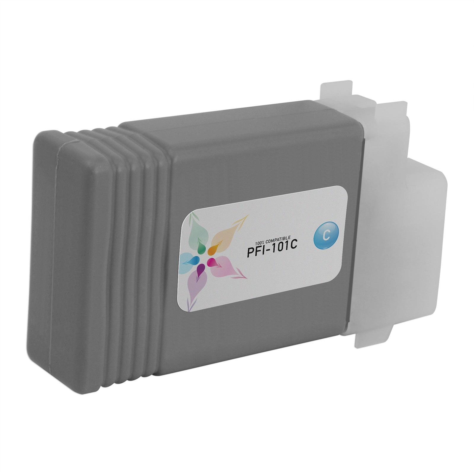 Compatible Canon PFI-101C Cyan Ink Cartridge