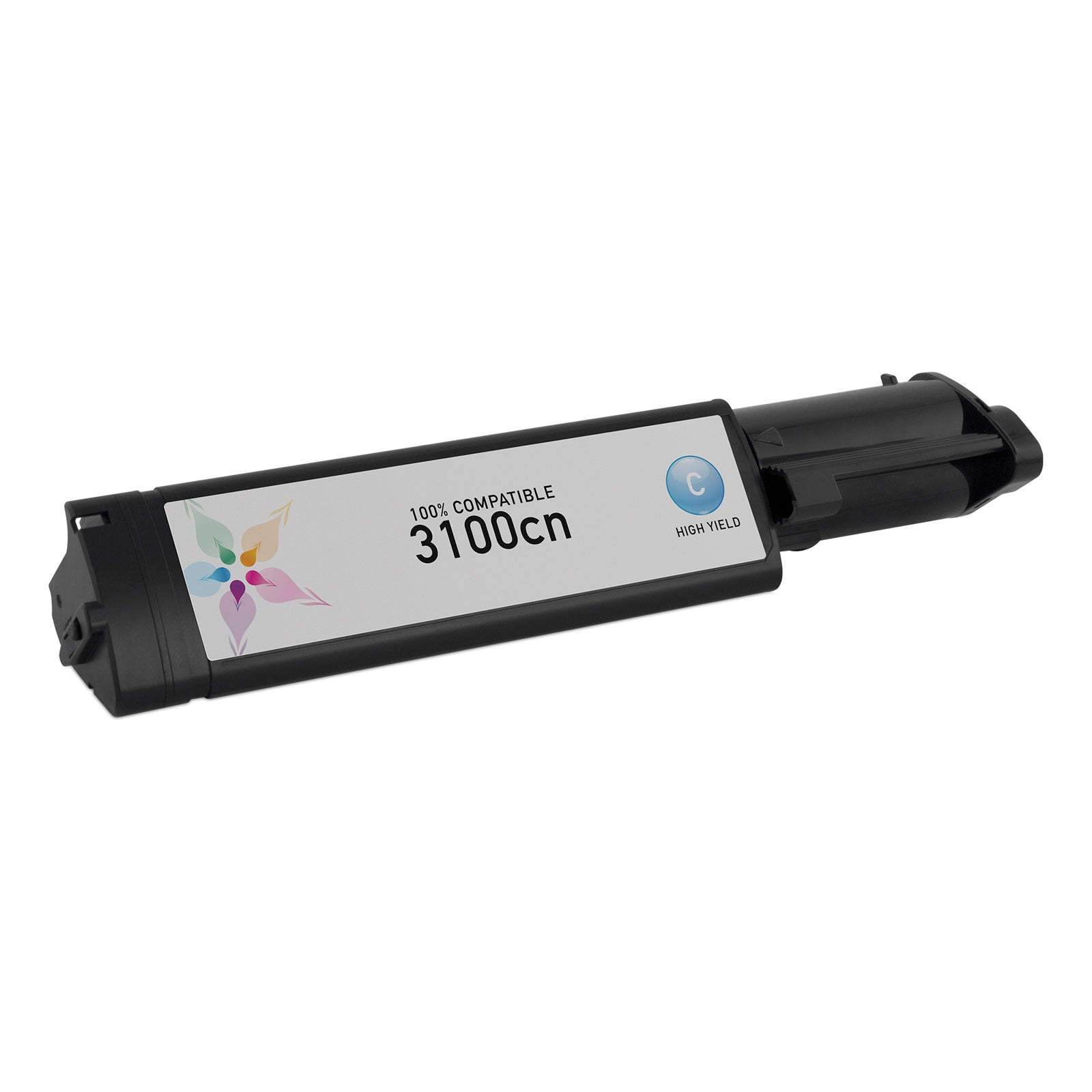 Compatible Dell 310-5731 High Yield Cyan Toner Cartridge (4,000 Pages)