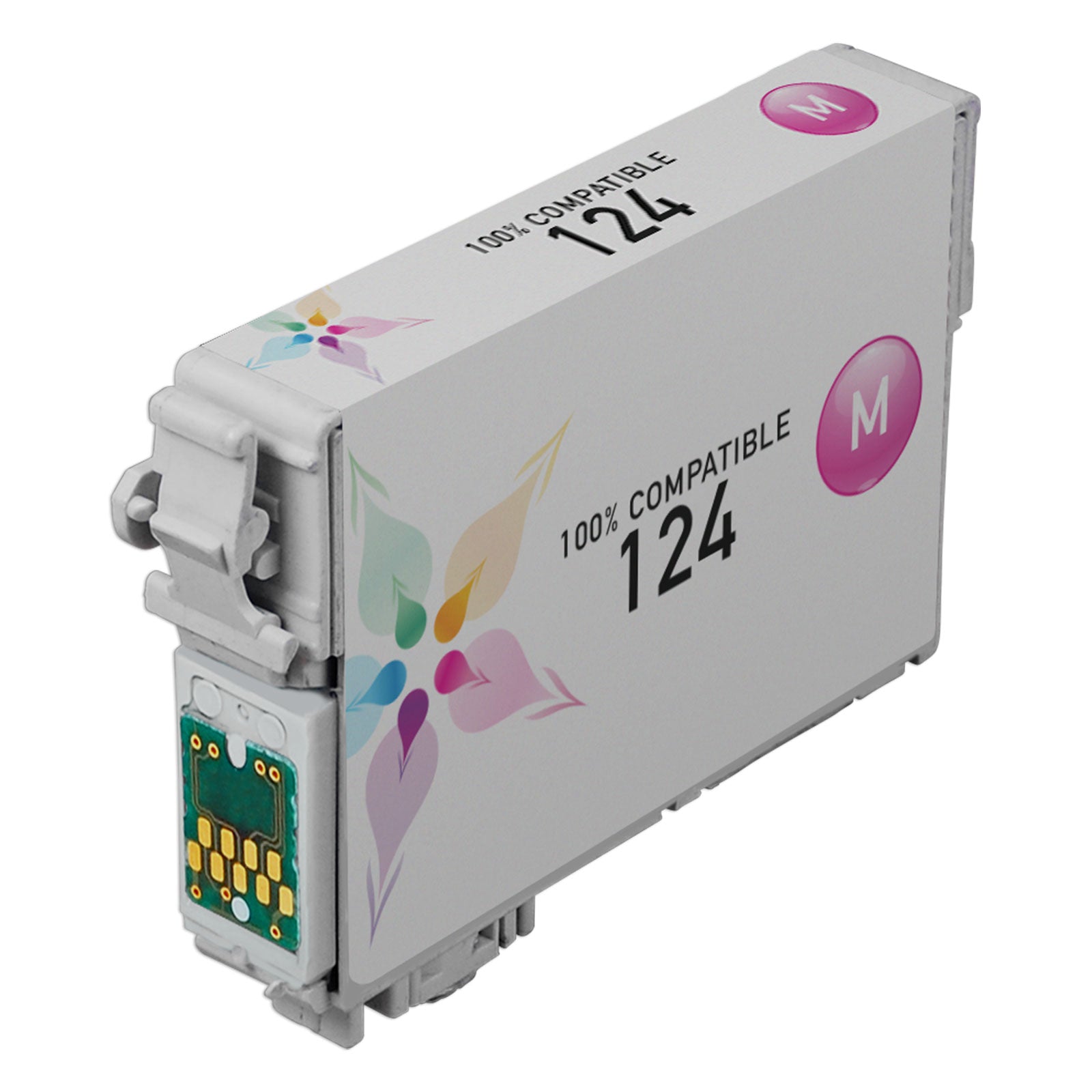Remanufactured Epson T124320 Moderate Capacity Magenta Ink Cartridge (220 Pages)