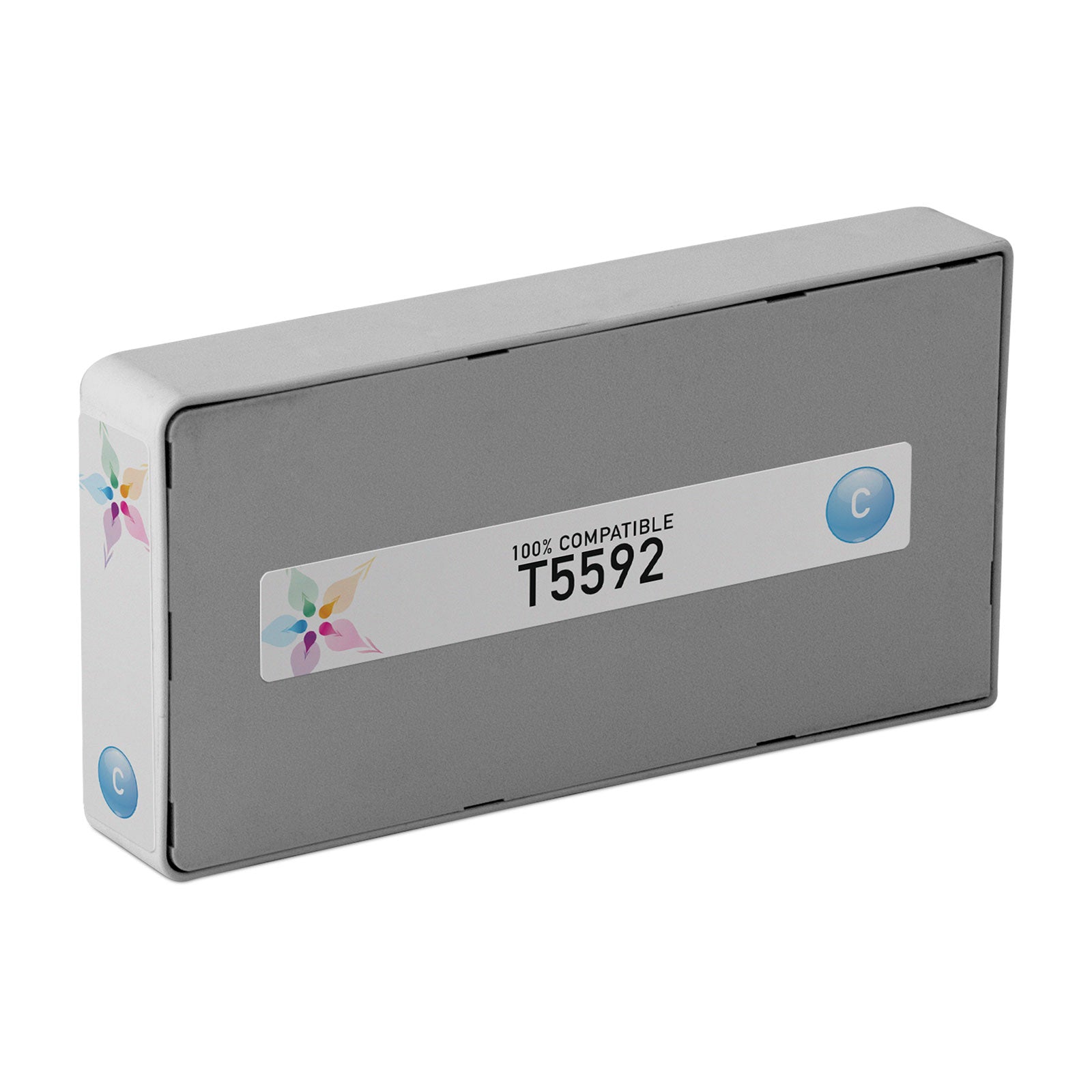 Remanufactured Epson T559220 Cyan Ink Cartridge