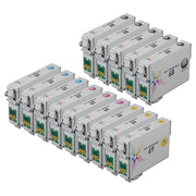 Set of 14 Remanufactured Epson T068/T069 Multi Ink Cartridges (4,975 Pages)