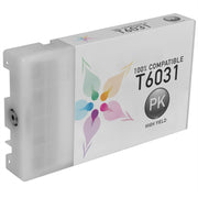 Remanufactured Epson T603100 Photo Black Ink Cartridge