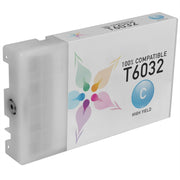Remanufactured Epson T603200 Cyan Ink Cartridge
