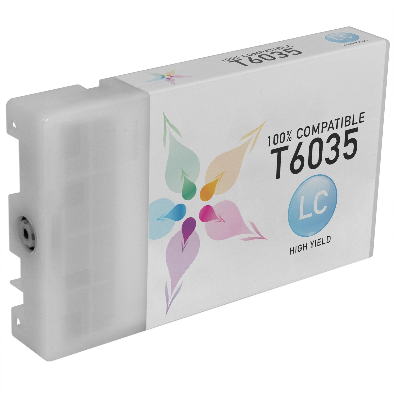 Remanufactured Epson T603500 Light Cyan Ink Cartridge