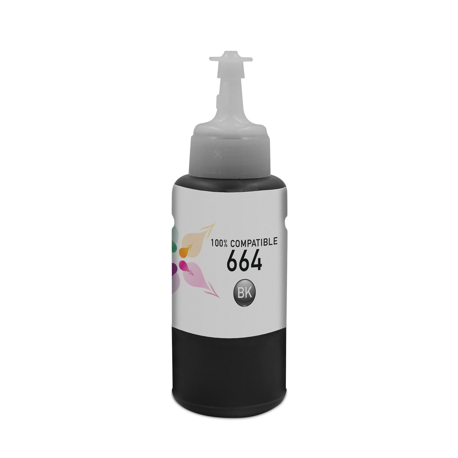 Compatible Epson T664120 Black High Yield Ink Cartridge (4,000 Pages)