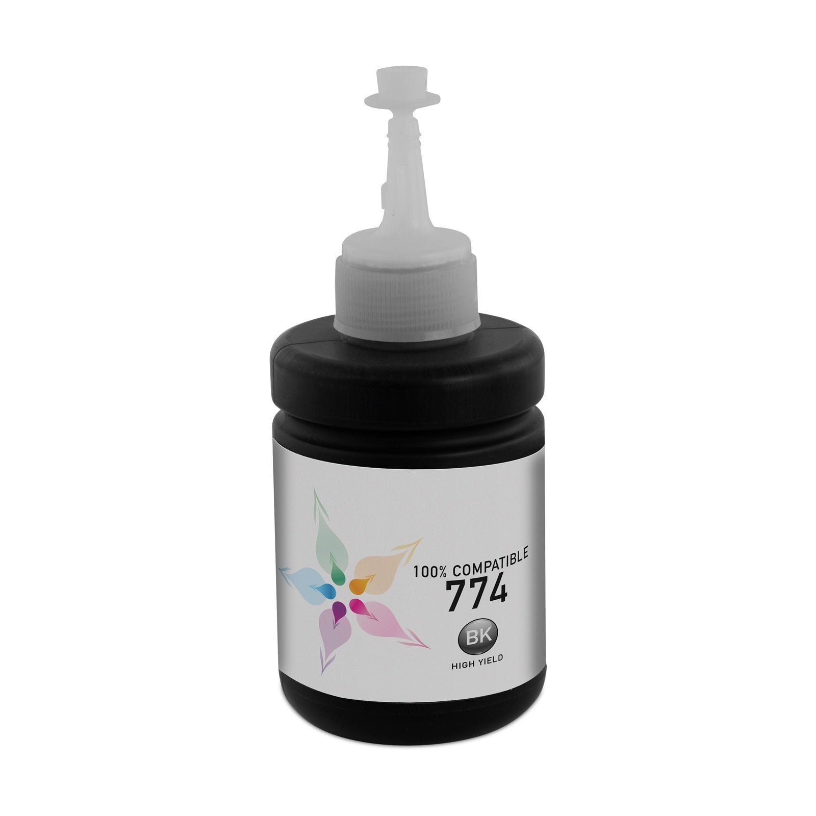 Compatible Epson T774120 Black High Capacity Ink Bottle (6,000 Pages)