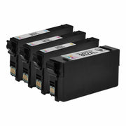 Set of 4 Remanufactured Epson 802XL High Yield Ink Cartridge (Multi Color)