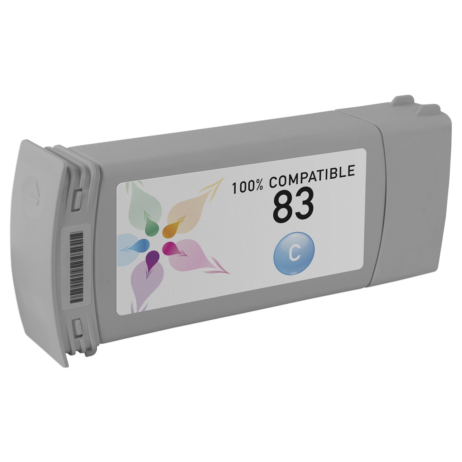 Remanufactured HP C4941A Cyan Ink Cartridge