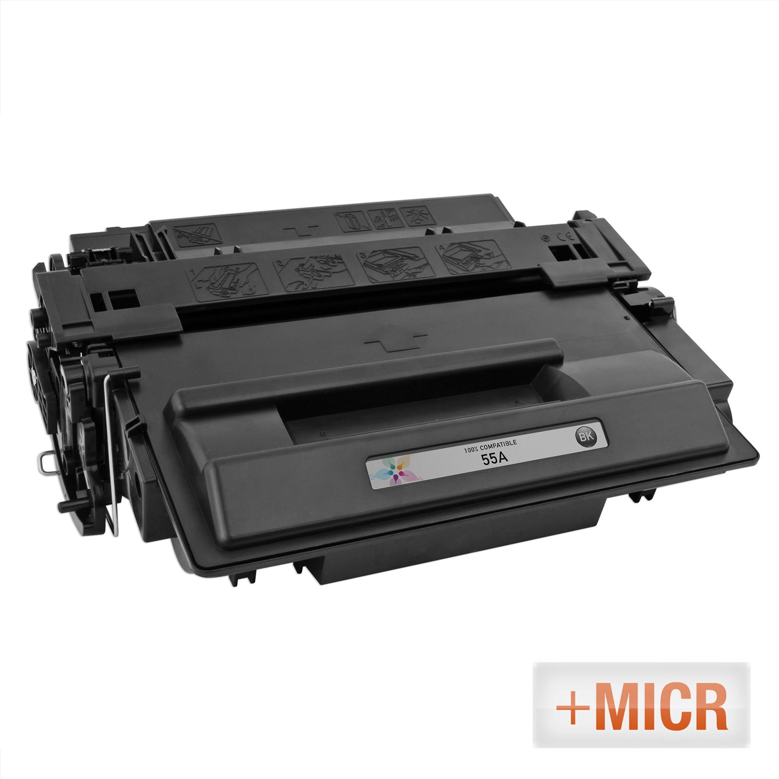 Remanufactured HP CE255A Black MICR Toner Cartridge