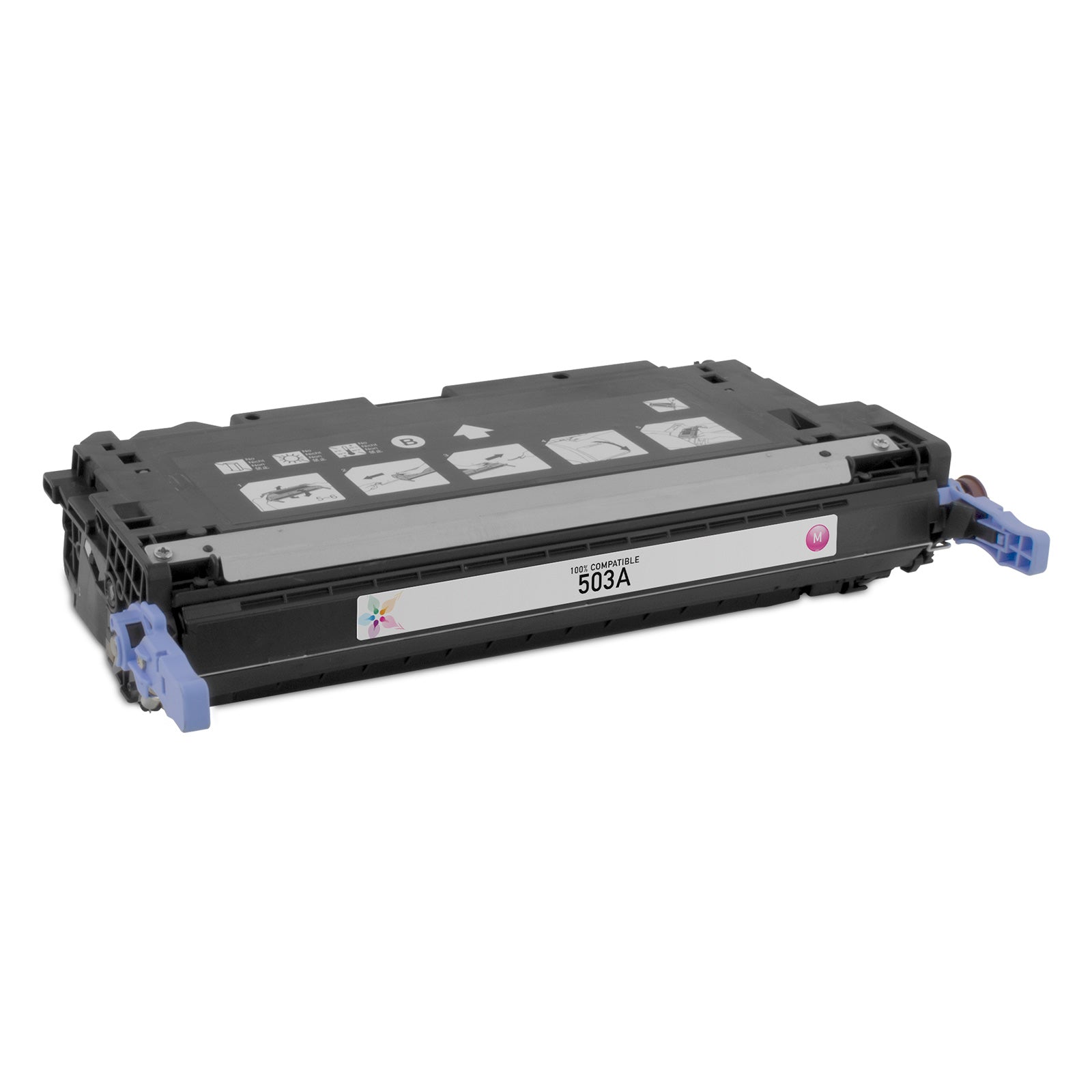 Remanufactured HP Q7583A Magenta Laser Toner Cartridge