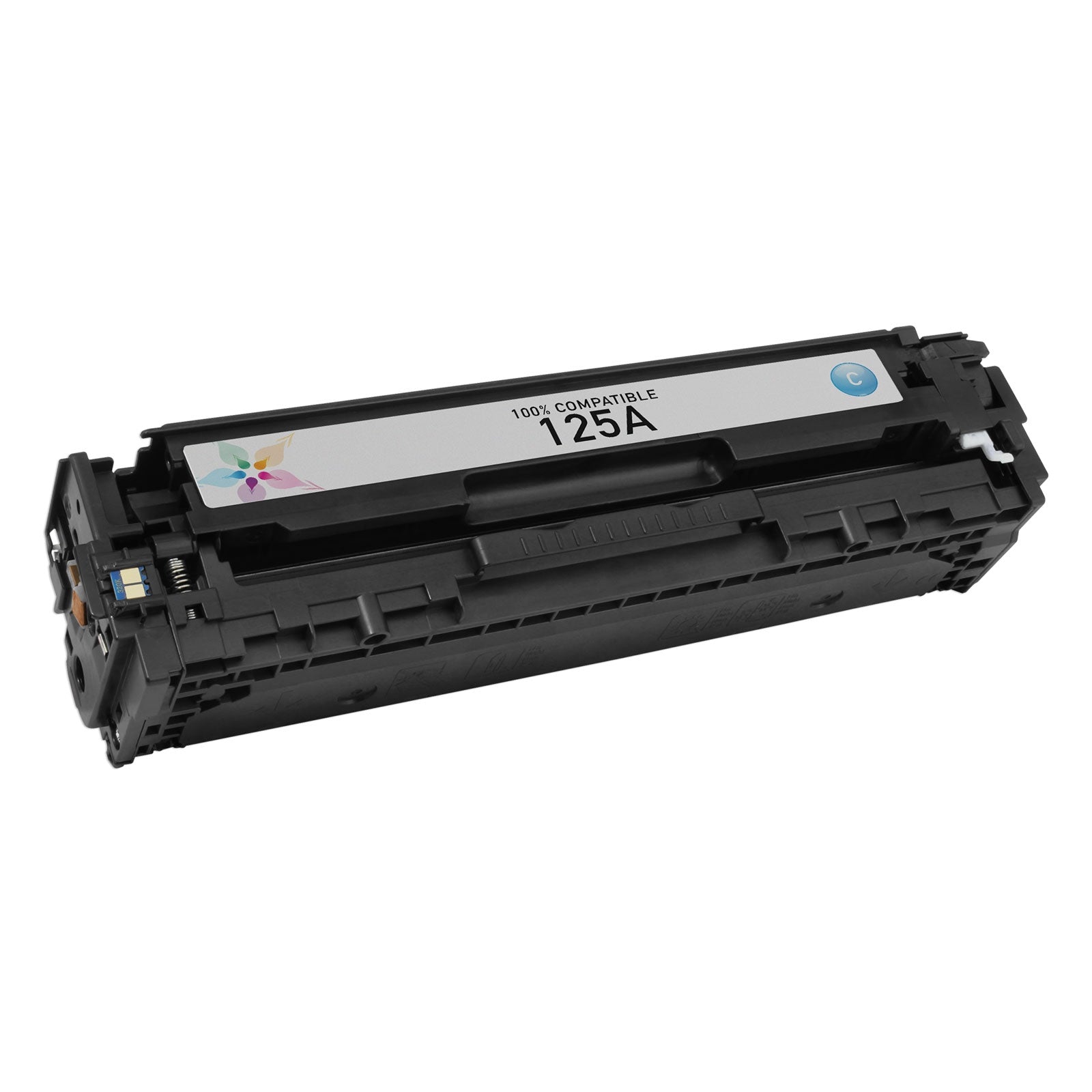 Remanufactured HP CB541A Cyan Toner Cartridge (1,400 Pages)