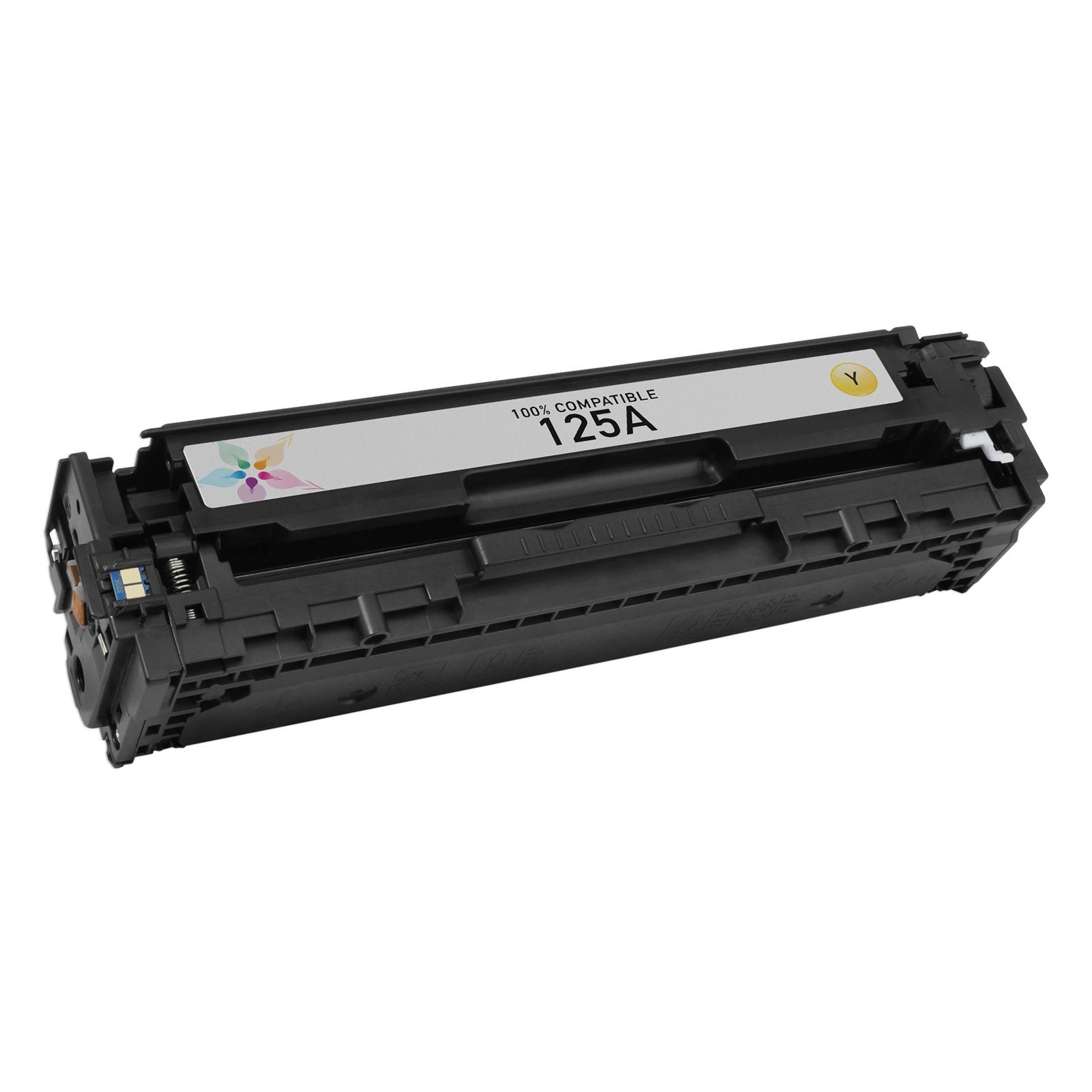 Remanufactured HP CB542A Yellow Toner Cartridge (1,400 Pages)